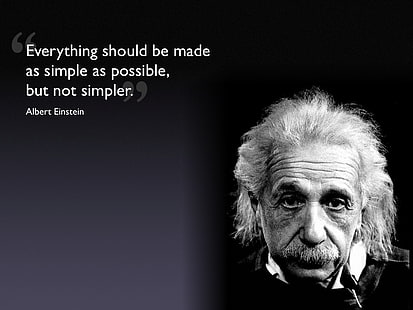 Алберт Айнщайн, Алберт Айнщайн, цитат, HD тапет HD wallpaper