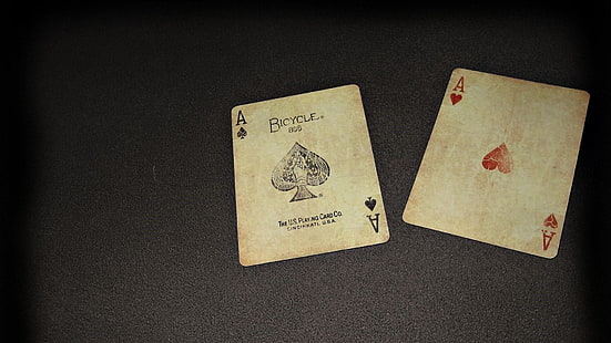 playing card, paper, card, play, cards, ace, spades, poker, game, HD wallpaper HD wallpaper