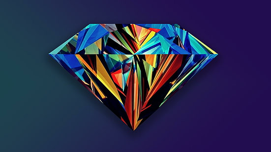 диамант, HD тапет HD wallpaper