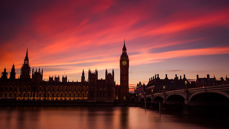 Westminster thames river london-High Quality Wallp.., HD wallpaper