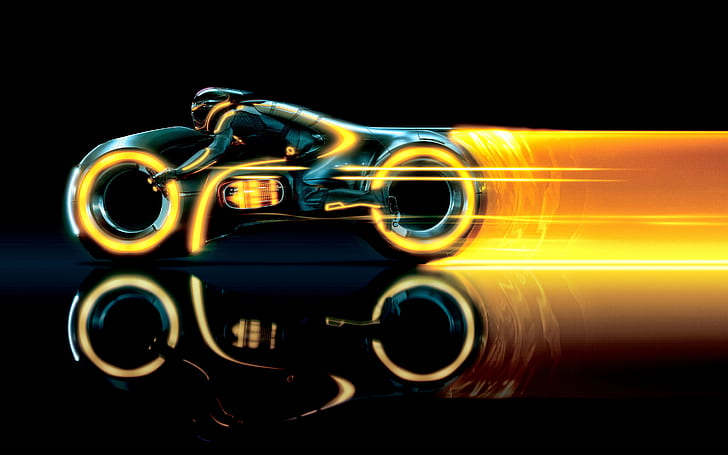 Tron Legacy Lightcycle, legacy, tron, lightcycle, Wallpaper HD