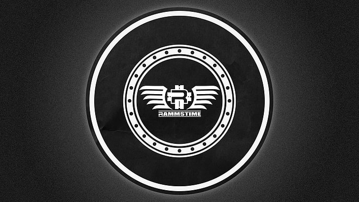 Rammstime logo, Rammstein, music, HD wallpaper