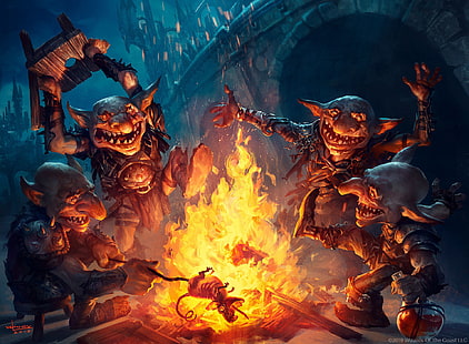 Gra, Magic: The Gathering, Goblin, Tapety HD HD wallpaper