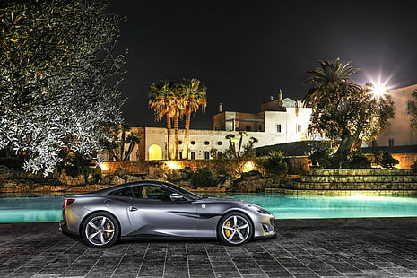 Ferrari, rumah besar, Portofino, Wallpaper HD HD wallpaper