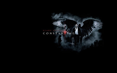 Constantine wallpaper, Keanu Reeves, darkness, Lord, Constantine, HD wallpaper HD wallpaper