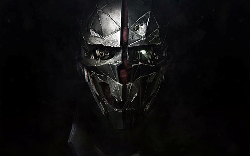 Corvo - Portrait Dishonored 2, papel de parede de jogo de robô, Jogos, Desonrado, 2 desonrado, HD papel de parede HD wallpaper