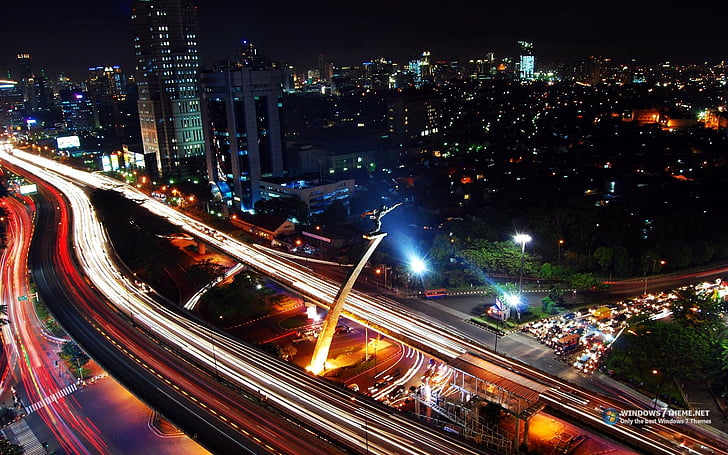 ciudades, yakarta, Fondo de pantalla HD