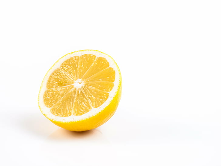 sliced lemon, lemon, Lemon, 60mm, Olympus E-3, Zuiko Digital, digital-camera, digital-slr, food, fruit, indoors, macro, object, sliced, yellow, citrus Fruit, freshness, slice, ripe, organic, healthy Eating, close-up, HD wallpaper
