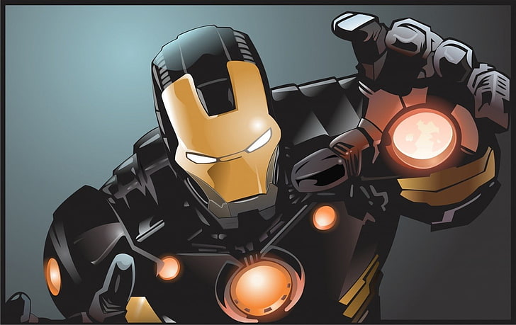 Papel de parede digital do Homem de Ferro, Homem de Ferro, Tony Stark, HD papel de parede
