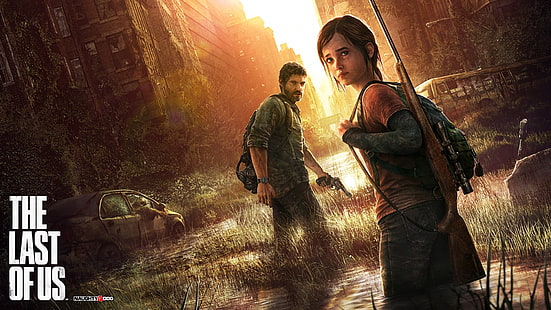 The Last of Us digital tapet, The Last of Us, Naughty Dog, videospel, HD tapet HD wallpaper