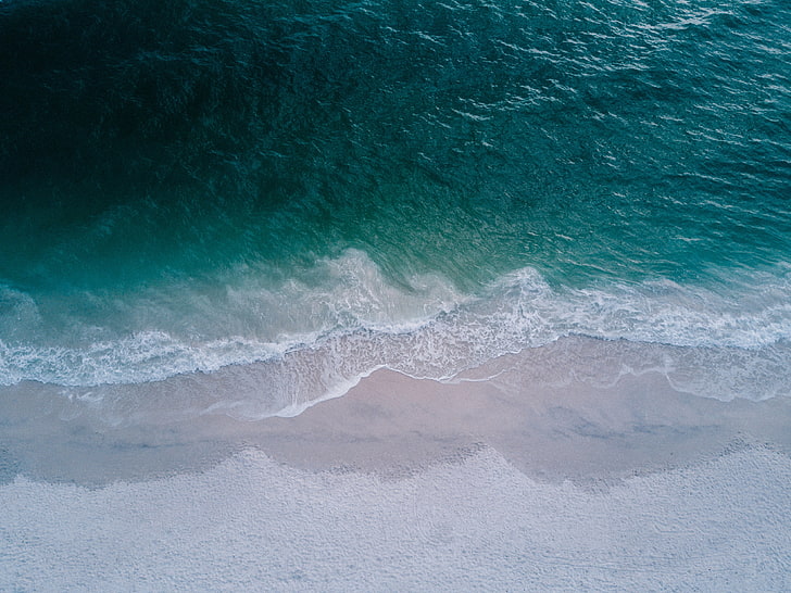природа, вода, пляж, HD обои