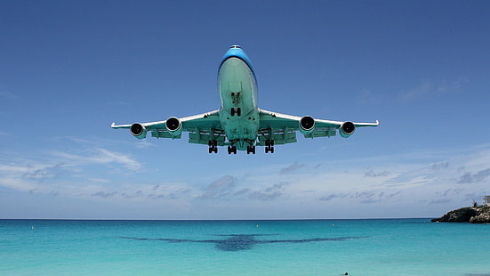 747, 항공기, 여객기, 비행기, 보잉, 보잉 747, 비행기, 운송, HD 배경 화면 HD wallpaper