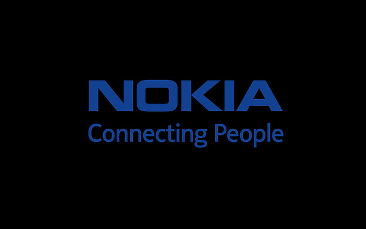 Nokia, logo, background, motto, HD wallpaper