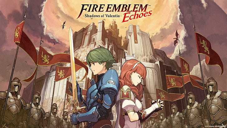 Video Game, Fire Emblem Echoes: Shadows of Valentia, Alm (Fire Emblem), Celica (Fire Emblem), HD wallpaper
