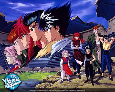 Ilustración de Yu Yu Hakusho, Anime, Yu Yu Hakusho, Fondo de pantalla HD HD wallpaper