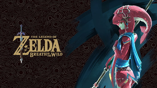 Zelda, Zelda Efsanesi: Vahşi Nefes, Mipha (Zelda Efsanesi), HD masaüstü duvar kağıdı HD wallpaper