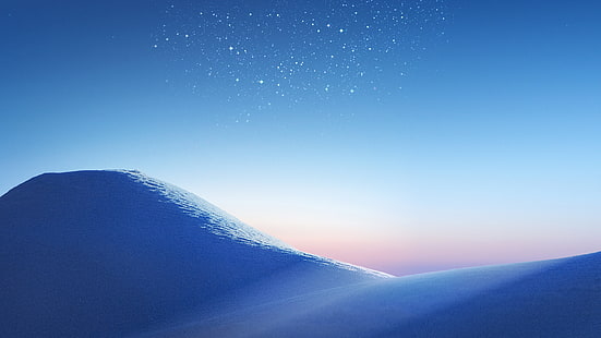 Stock, Samsung Galaxy S8, dunes de sable, étoiles, Fond d'écran HD HD wallpaper