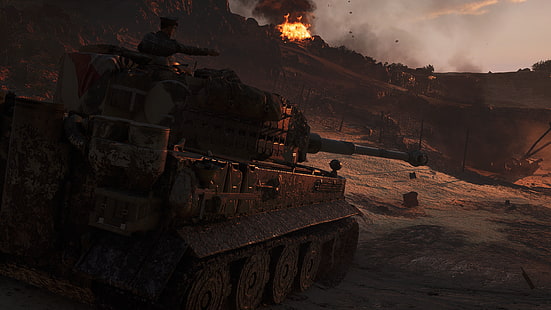 Battlefield V, Battlefield, скриншот, танк, RTX, HD обои HD wallpaper