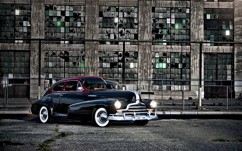 Superb 1947 Pontiac, old pontiac, classic cars, retro cars, vintage cars, HD wallpaper HD wallpaper
