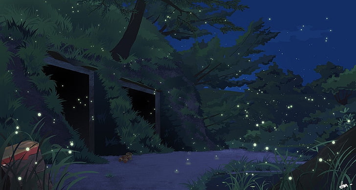 ภาพยนตร์เรื่อง Grave of the Fireflies, วอลล์เปเปอร์ HD