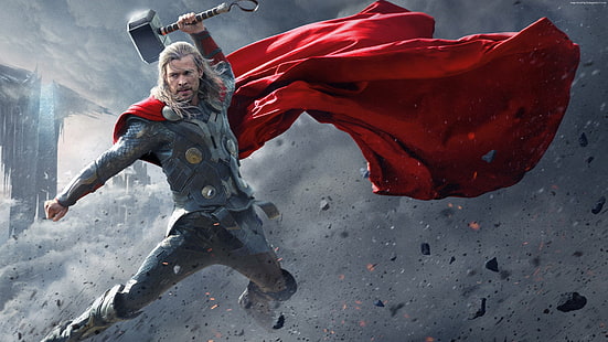4k, Thor: Ragnarok, Chris Hemsworth, HD wallpaper HD wallpaper