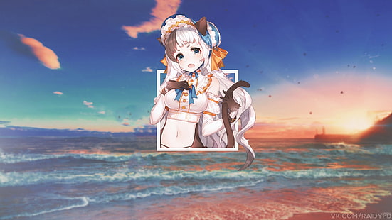 Anime, Anime Girls, Bild-in-Bild, Nekoohren, HD-Hintergrundbild HD wallpaper