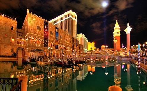 Venetian Resort Hotel Casino Лас-Вегас, штат Невада, США Обои для рабочего стола Обои - 2560 × 1600, HD обои HD wallpaper