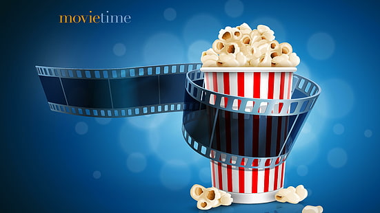 popcorn, film, merenda, movietime, film, relax, svago, divertimento, cinema, Sfondo HD HD wallpaper