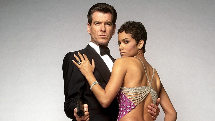 Plakat Jamesa Bonda 007, filmy, James Bond, Pierce Brosnan, Halle Berry, Die Another Day, Tapety HD