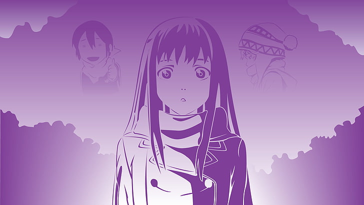 Anime, Noragami, Hiyori Iki, Yato (Noragami), Yukine (Noragami), Wallpaper HD