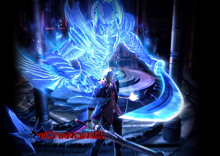 Devil May Cry, Devil May Cry 4, Devil Trigger, Nero (character), video games, HD wallpaper