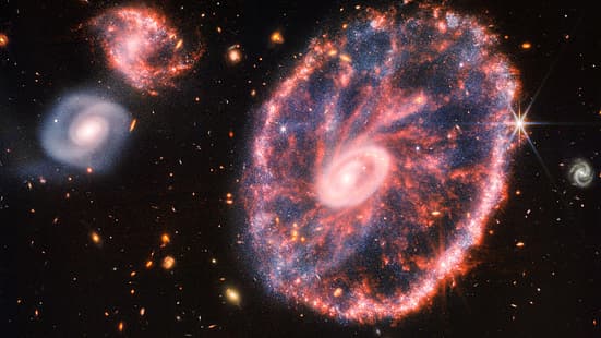 Космический телескоп Джеймса Уэбба, космос, HD обои HD wallpaper