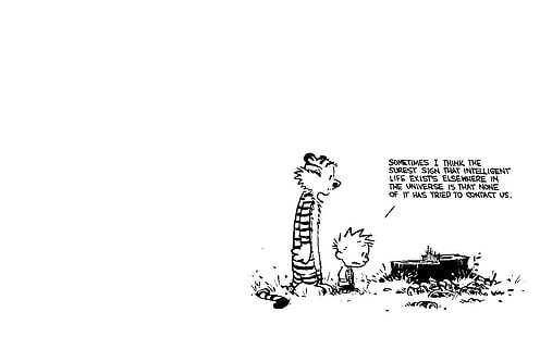 Calvin y Hobbes, fondo simple, niño, tigre, dibujos animados, calvin y hobbes, fondo simple, niño, tigre, dibujos animados, Fondo de pantalla HD HD wallpaper
