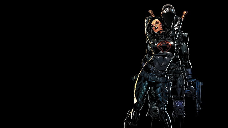 Comics, G.I.Joe, Baroness (G.I. Joe), Snake Eyes (G.I. Joe), HD-Hintergrundbild