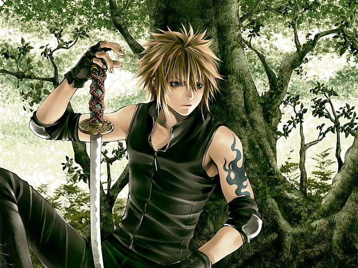 männlich blond Anime Charakter Illustration, Anime, Naruto, Minato Namikaze, HD-Hintergrundbild