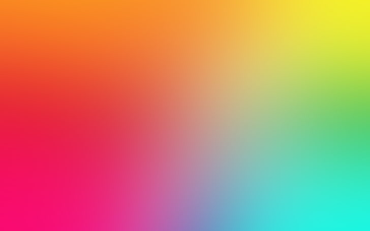 rainbow, color, gradation, blur, HD wallpaper