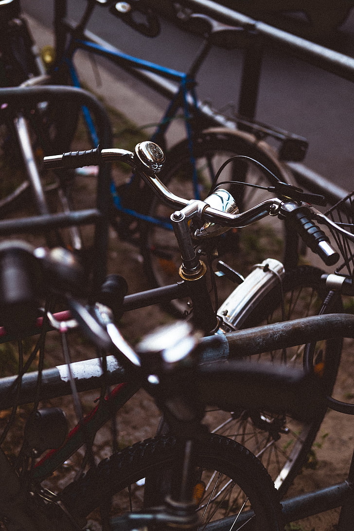 จักรยานพวงมาลัยที่จอดรถจักรยาน, วอลล์เปเปอร์ HD, วอลเปเปอร์โทรศัพท์