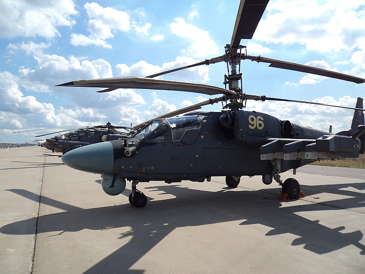 러시아 육군, 헬리콥터, Ka-52, HD 배경 화면