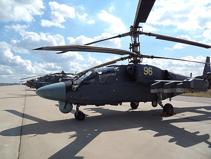 ロシア軍、ヘリコプター、Ka-52、 HDデスクトップの壁紙 HD wallpaper