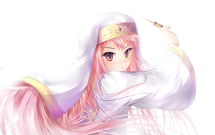 pink haired girl anime character, Anime, Zero No Tsukaima, HD wallpaper