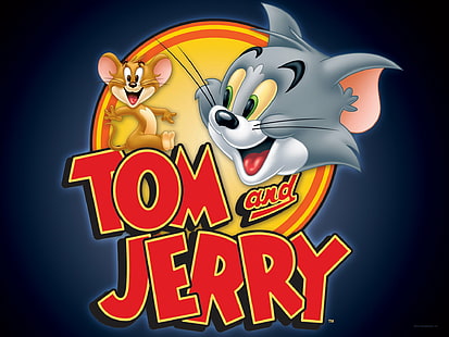 1tomjerry, animation, cartoon, cat, comedy, family, jerry, mice, mouse, tom, HD wallpaper HD wallpaper