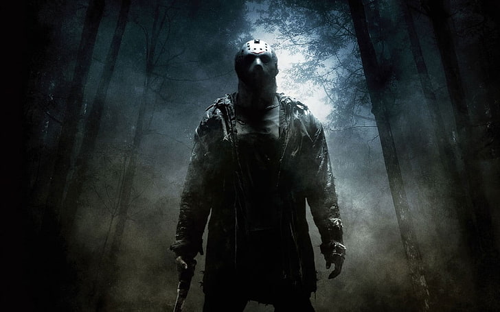 Jason Voorhees digital wallpaper, Jason Voorhees, movies, mask, horror, Friday the 13th, HD wallpaper