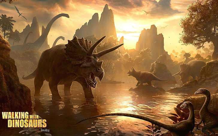 Walking With Dinosaurs 3D 2013 Still, Walking with Dinosaurs digital wallpaper, Movies, Hollywood Movies, hollywood, 2013, HD wallpaper