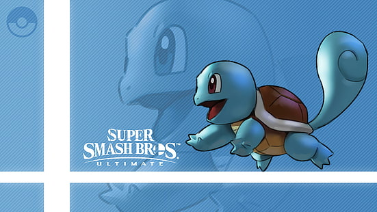 Gra wideo, Super Smash Bros. Ultimate, Squirtle (Pokémon), Tapety HD HD wallpaper