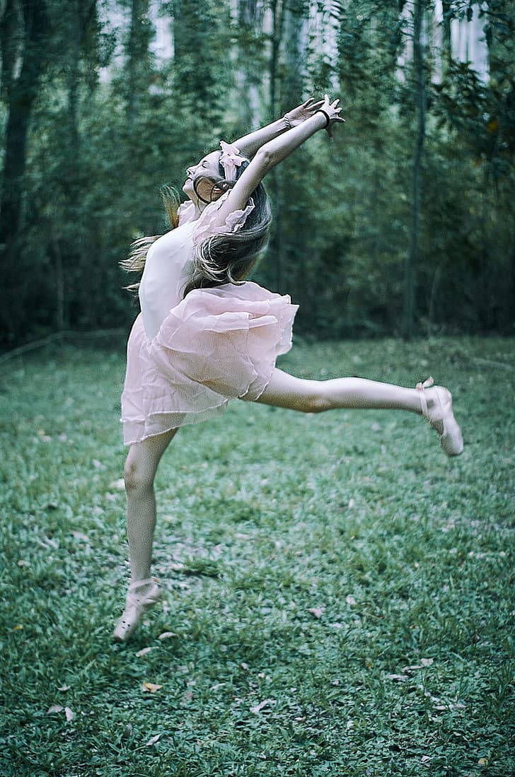 Bailarina, ballet, falda de ballet, Fondo de pantalla HD | Wallpaperbetter
