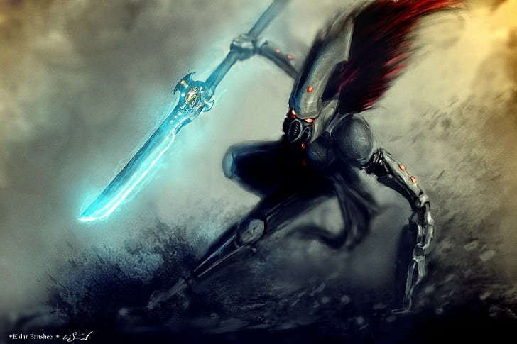 Howling Banshee, Eldar, Warhammer 40.000, HD-Hintergrundbild
