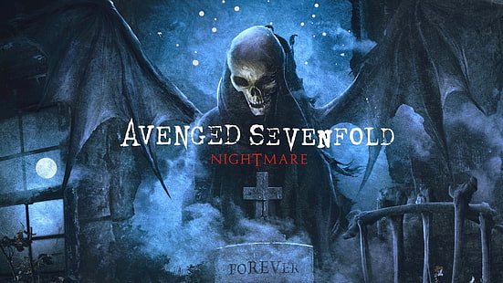 Тапет Avenged Sevenfold, A7X, Avenged Sevenfold, кошмар, HD тапет HD wallpaper