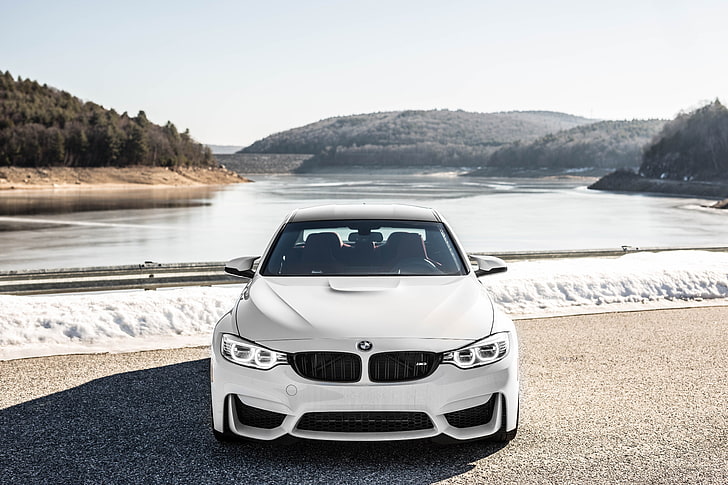 BMW, Vorne, Weiß, F80, HD-Hintergrundbild