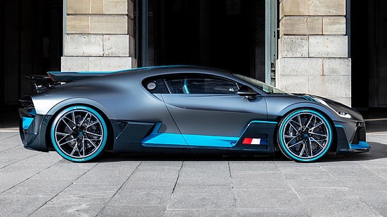 Bugatti, Bugatti Divo, Schwarzes Auto, Auto, Sportwagen, Supercar, HD-Hintergrundbild HD wallpaper