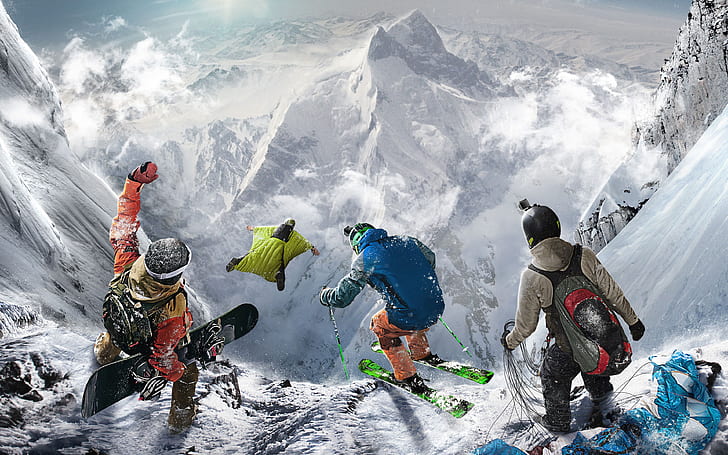 Steep Extreme Sport Game 4K, Sport, Game, Extreme, Steep, Tapety HD